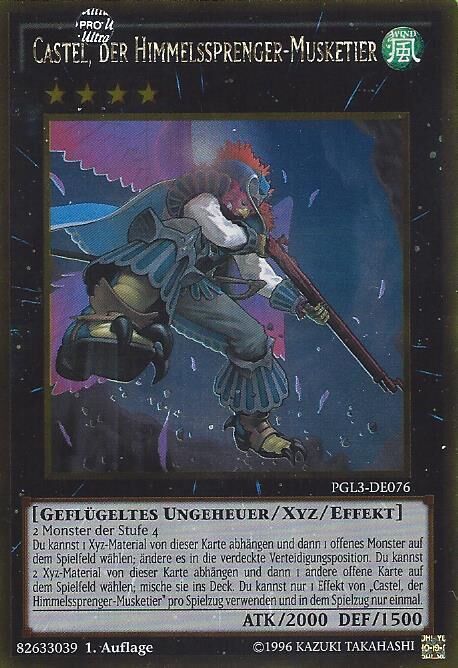 Castel, der Himmelssprenger-Musketier - Yu-Gi-Oh!